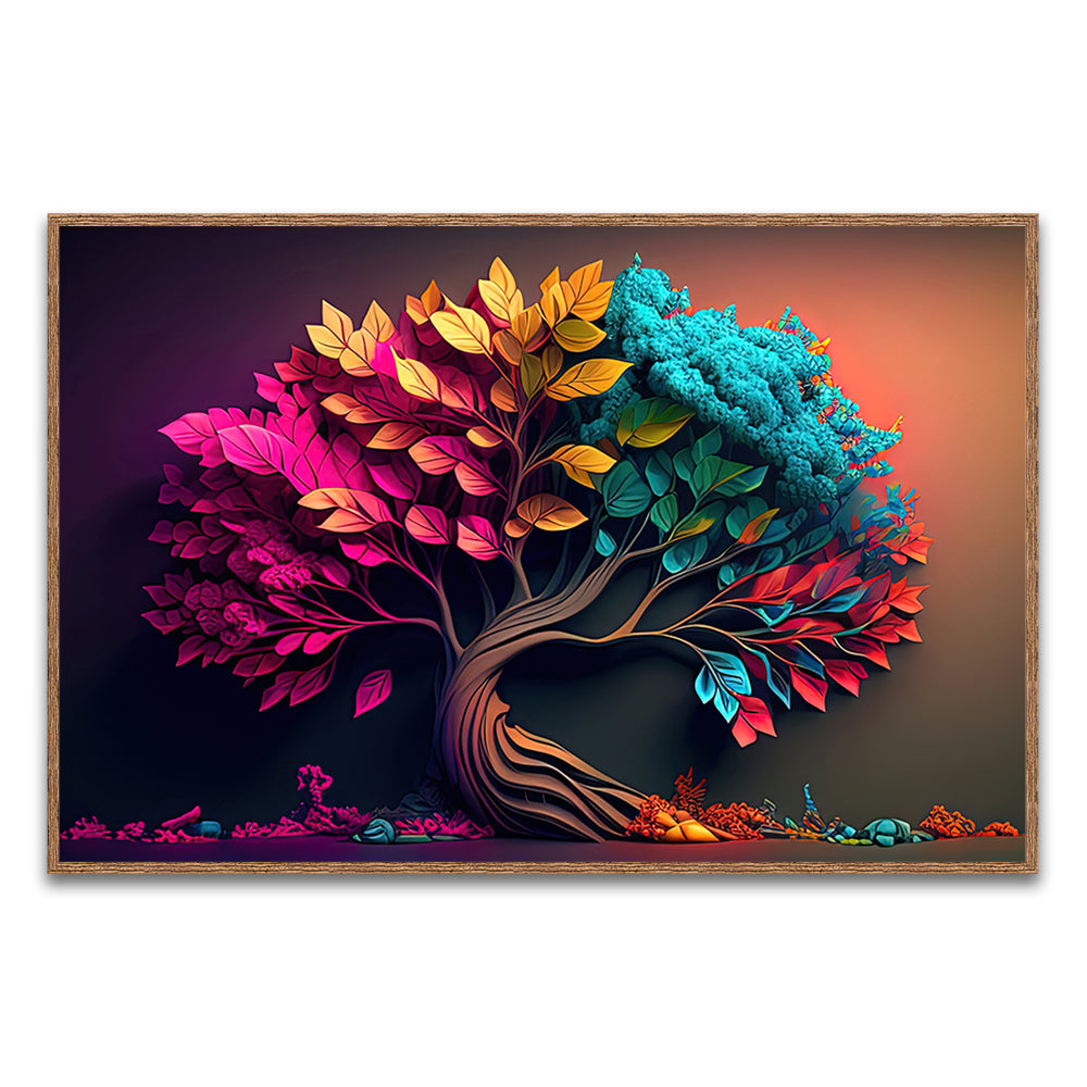 Quadro Decorativo Árvore da Vida