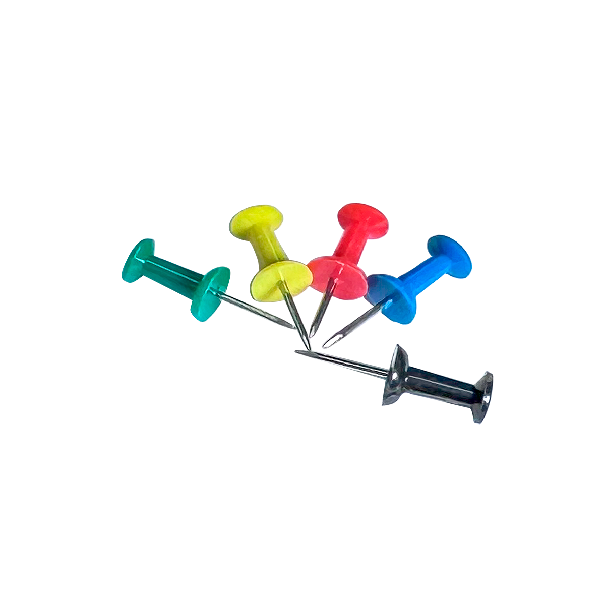 Kit 50 Alfinetes para Quadro Feltro ou Cortiça de Avisos